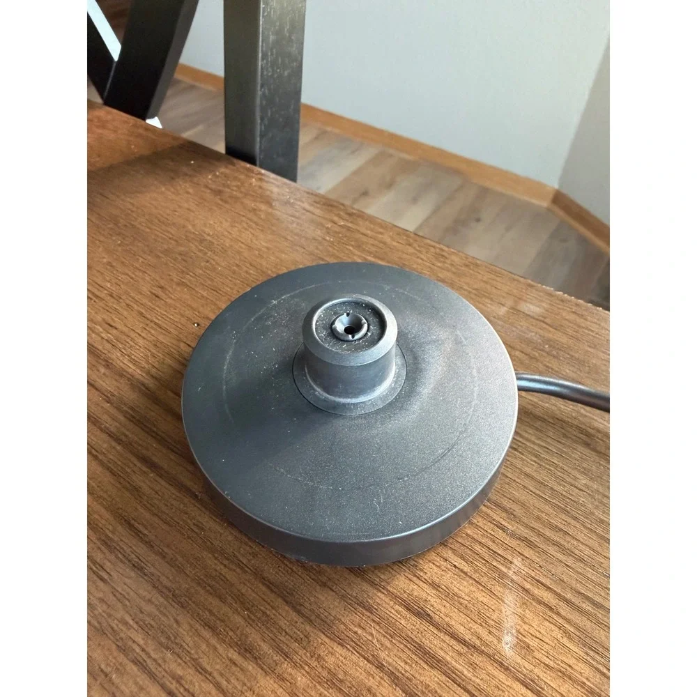 Nespresso Aeroccino 3 Electric Milk Frother Black Chrome 3594 Missing Lid